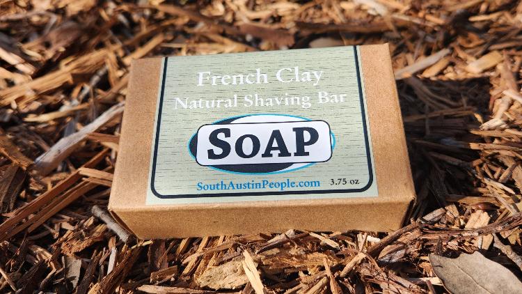 Shaving Bar - French Green Clay