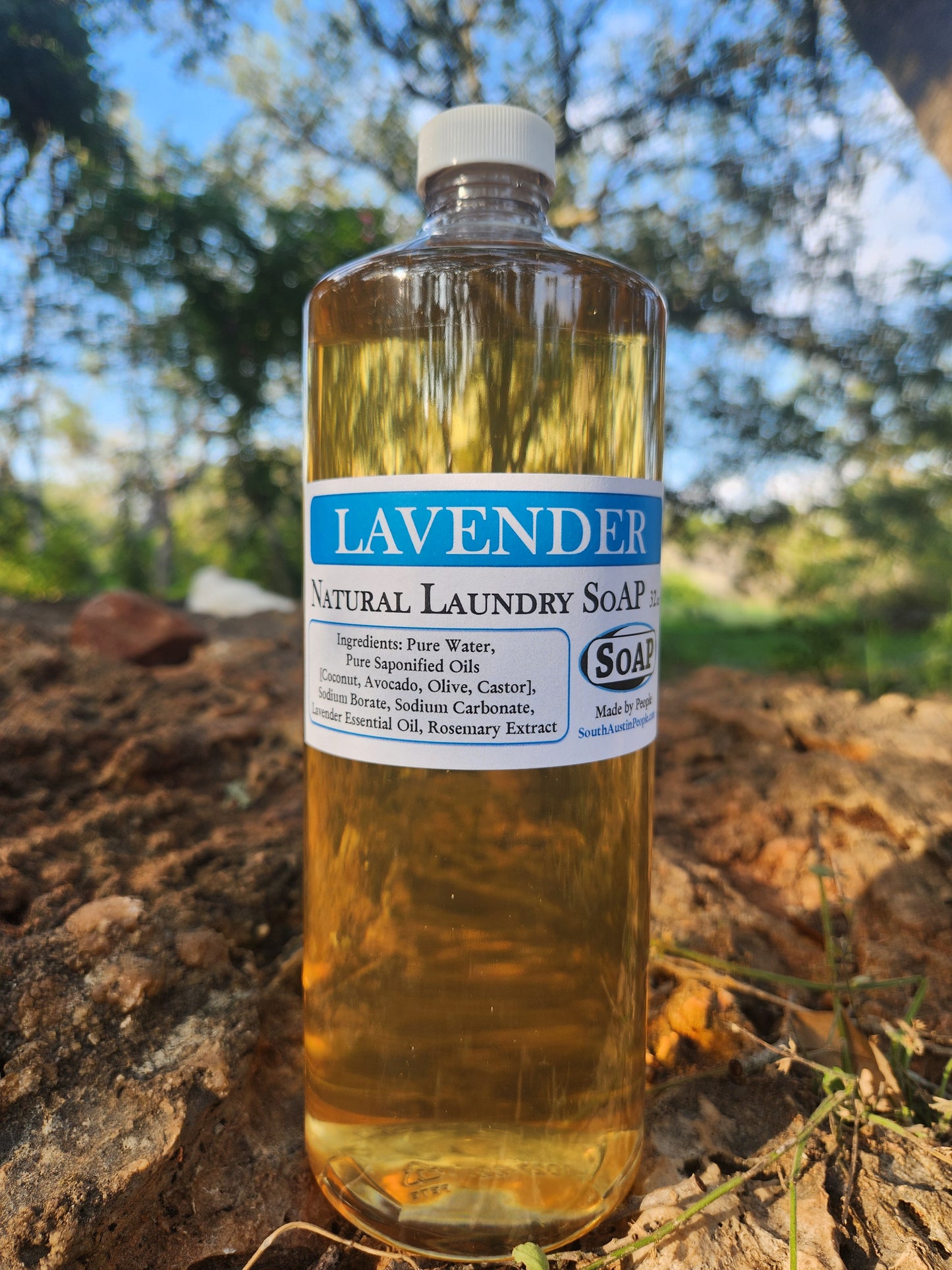Lavender Natural Laundry Soap Quart - 32oz