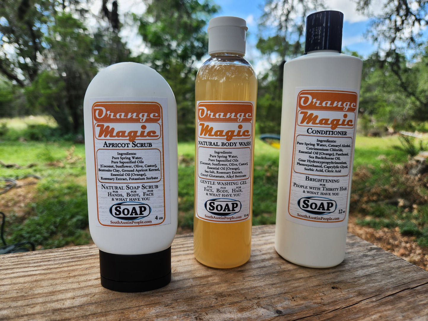 Orange Magic Shower set
