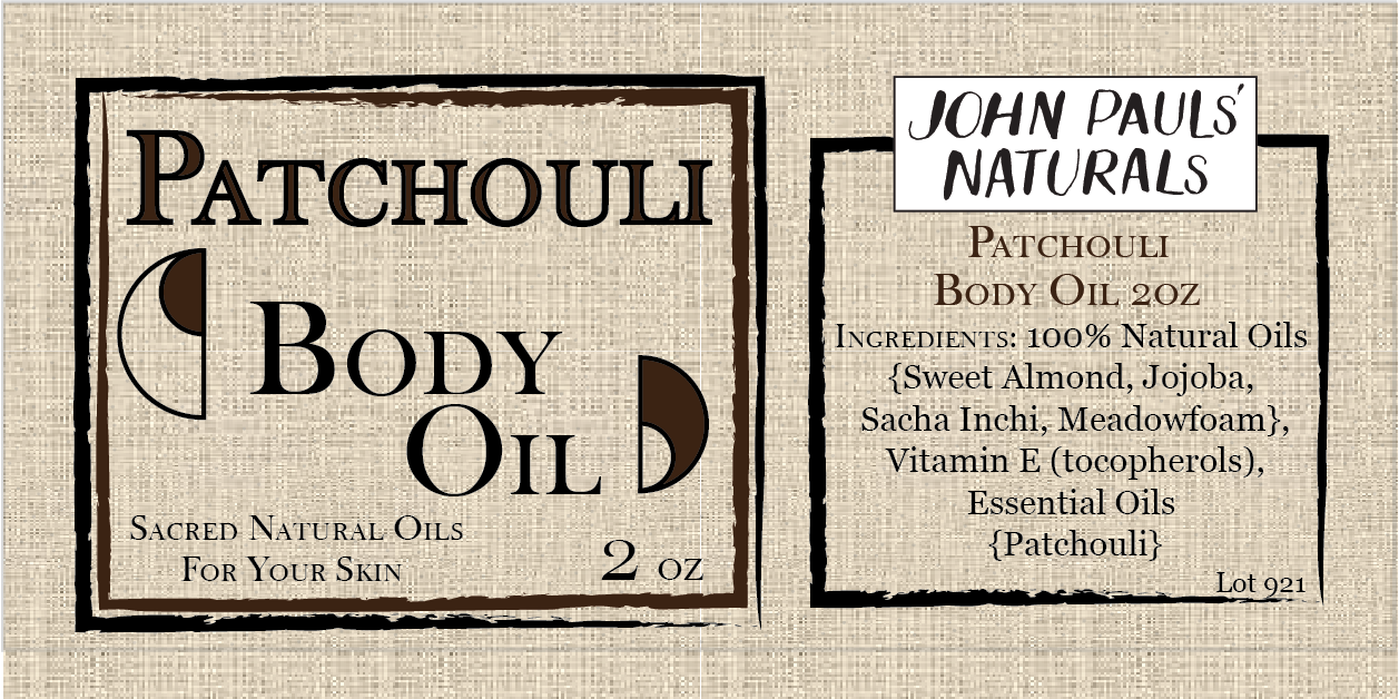 Patchouli Body Oil