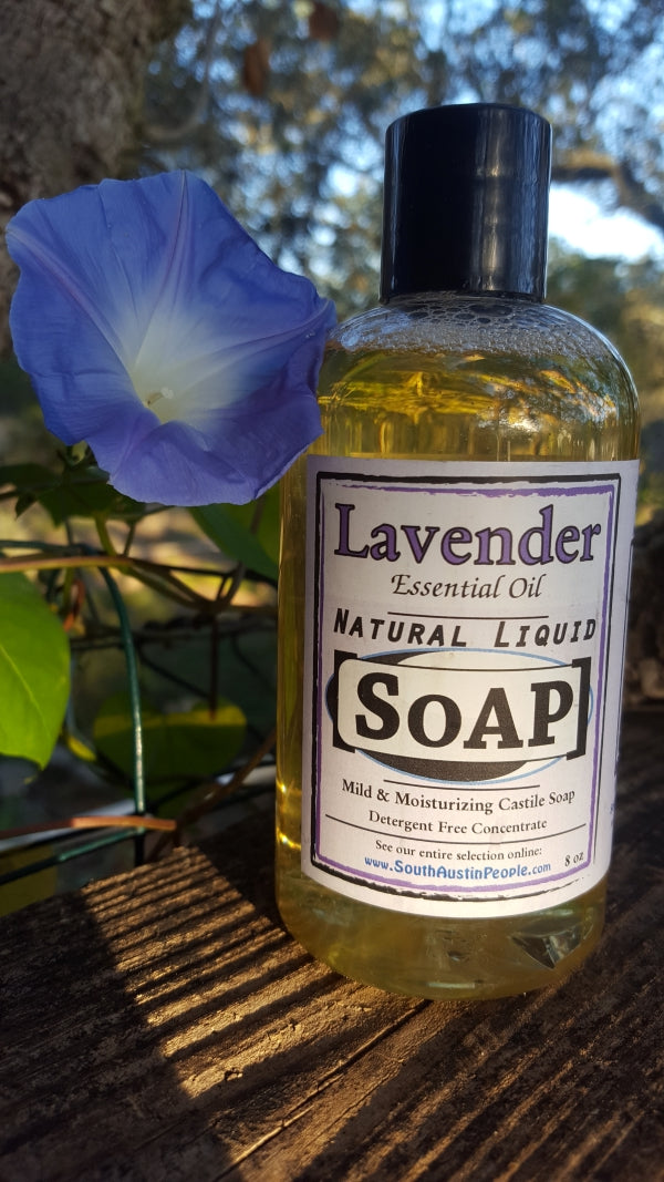 Lavender Castile Liquid Soap - 8oz Concentrate