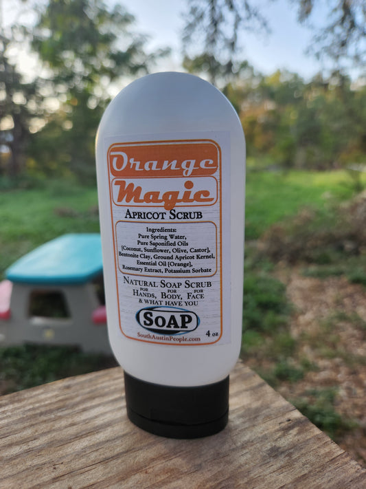 Orange Magic Apricot Scrub 4oz