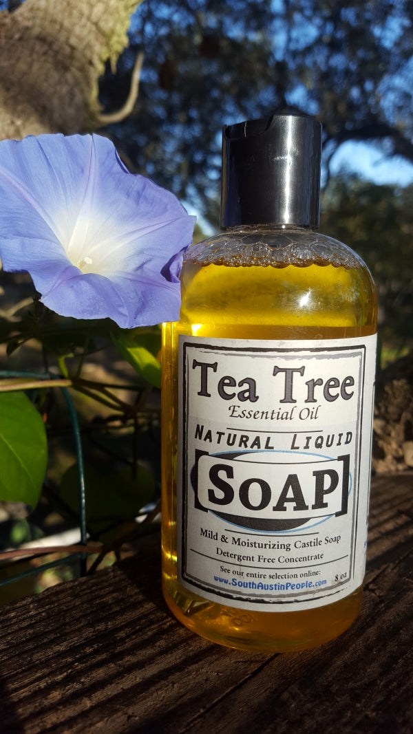 Tea Tree Castile Liquid Soap - 8oz Concentrate