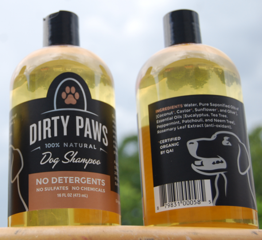 Dirty Paws Dog Shampoo - 16oz
